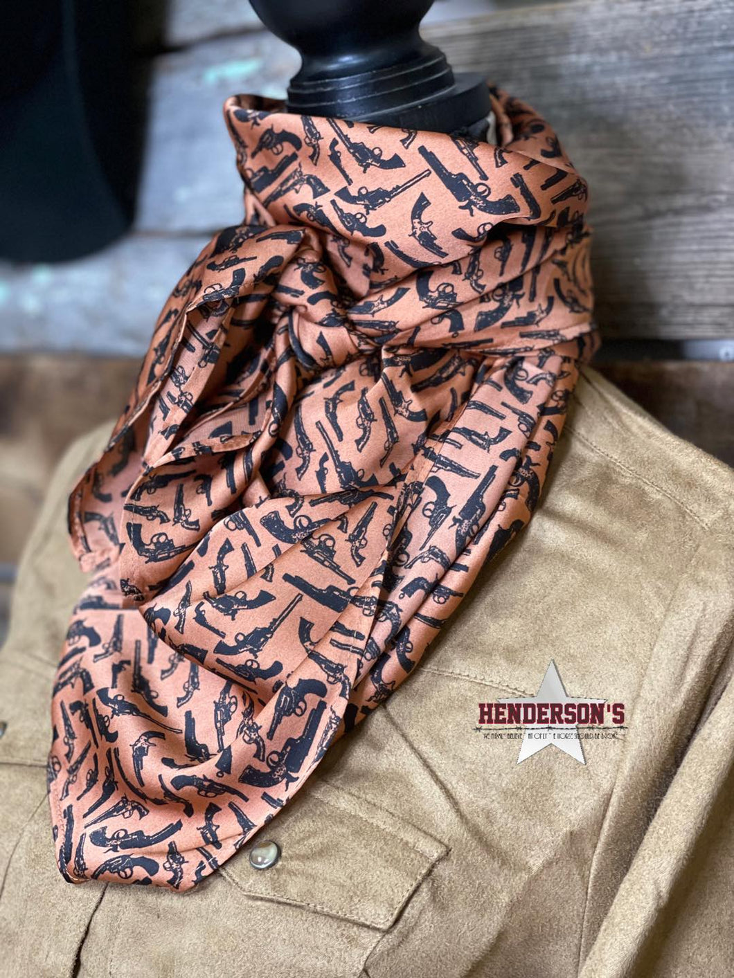 Cinch Wild Rag ~ Brown - Henderson's Western Store