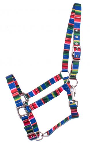 Premium Nylon Halter ~ Serape halter shiloh   