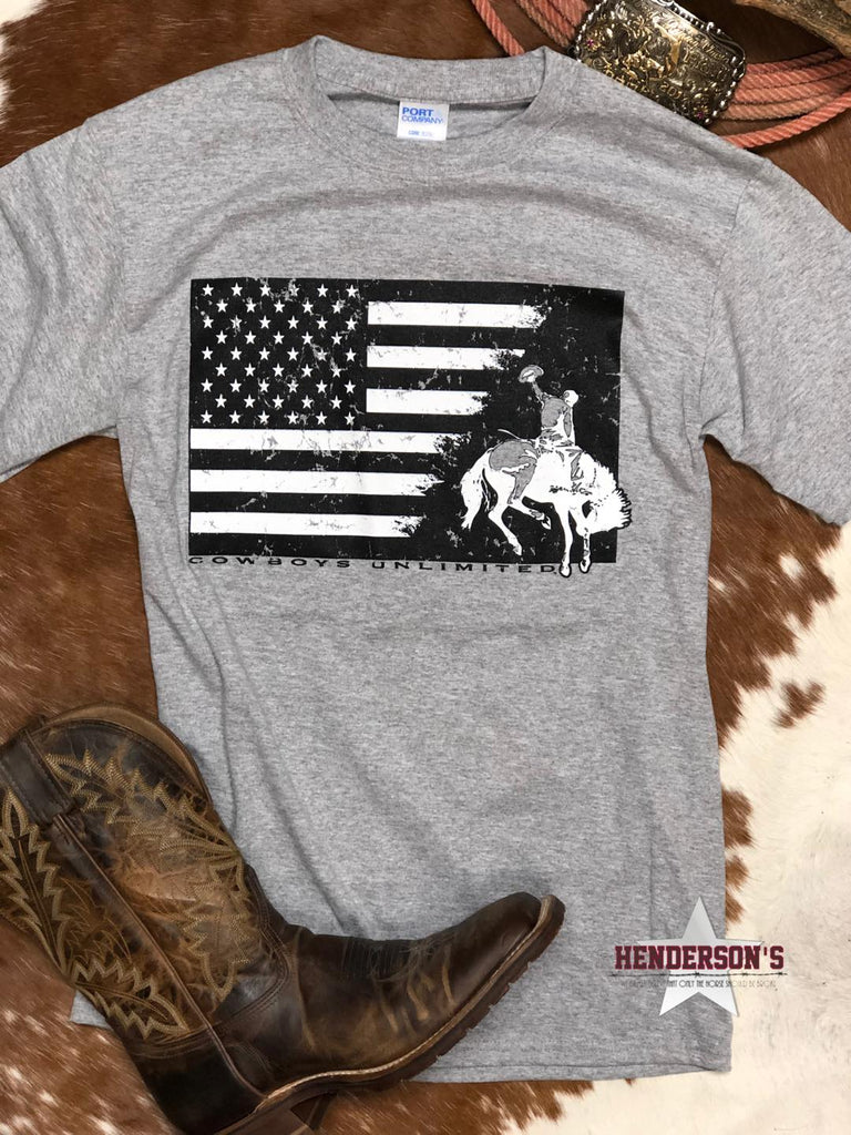 American Bronc Tee Men's Shirts Moss Brothers   