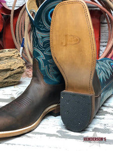 Load image into Gallery viewer, Austin by Justin ~ Blue Men&#39;s Boots Justin   