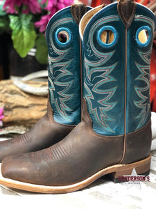 Load image into Gallery viewer, Austin by Justin ~ Blue Men&#39;s Boots Justin   
