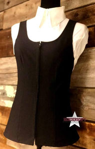Load image into Gallery viewer, DIY Ultimate Vest ~ Black Red Royal &amp; Navy vest Cowgirl Junk   