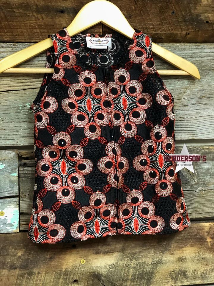 Black Ayala "Mini"  Youth Show Vest Vest Cowgirl Junk Co.   