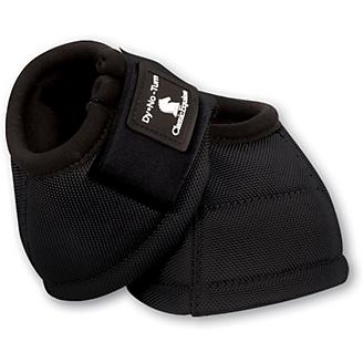 DyNo No Turn Bell Boot ~ Black Horse Boots Classic Equine   