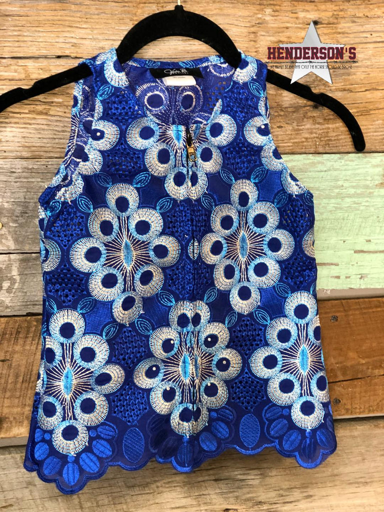 Blue Ayala "Mini"  Youth Show Vest - Henderson's Western Store