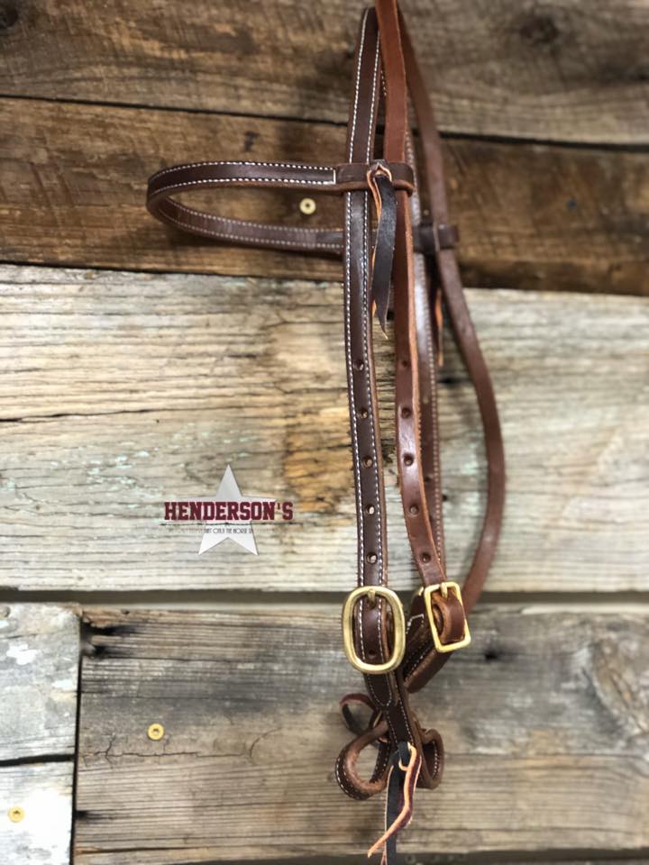 Leather Browband by Don Rich Headstalls Don Rich   