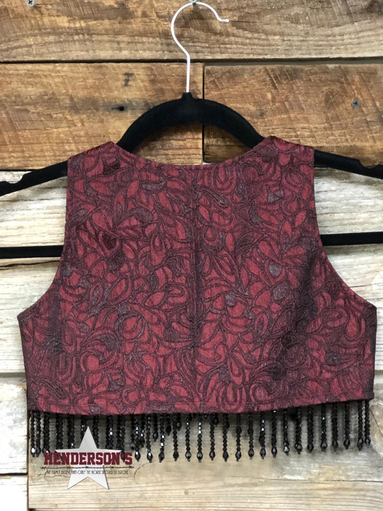 Cabernet Youth "Mini"  Bolero with Beads - Henderson's Western Store