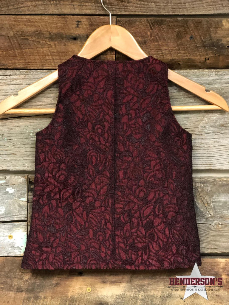 Cabernet Youth "Mini" Show Vest - Henderson's Western Store