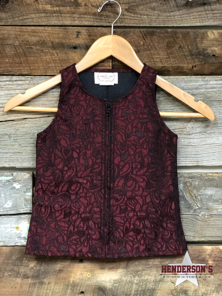 Cabernet Youth "Mini" Show Vest - Henderson's Western Store