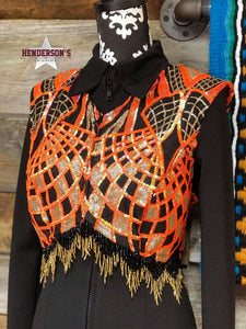 Load image into Gallery viewer, Charlottes Web Bolero Vest cowgirl junk   