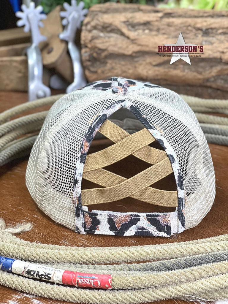 Rodeo Drive Trucker Cap ~ Cheetah - Henderson's Western Store