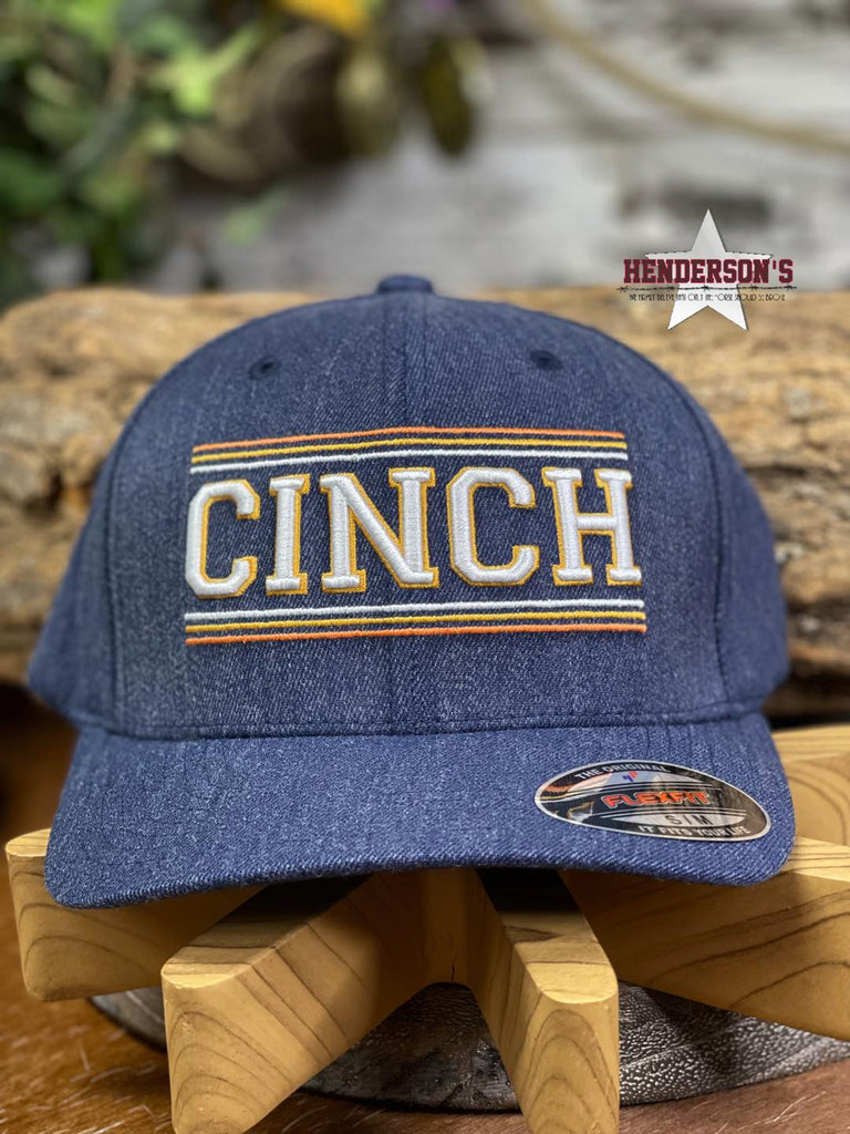 Cinch Flex Fit ~ Heather Navy - Henderson's Western Store