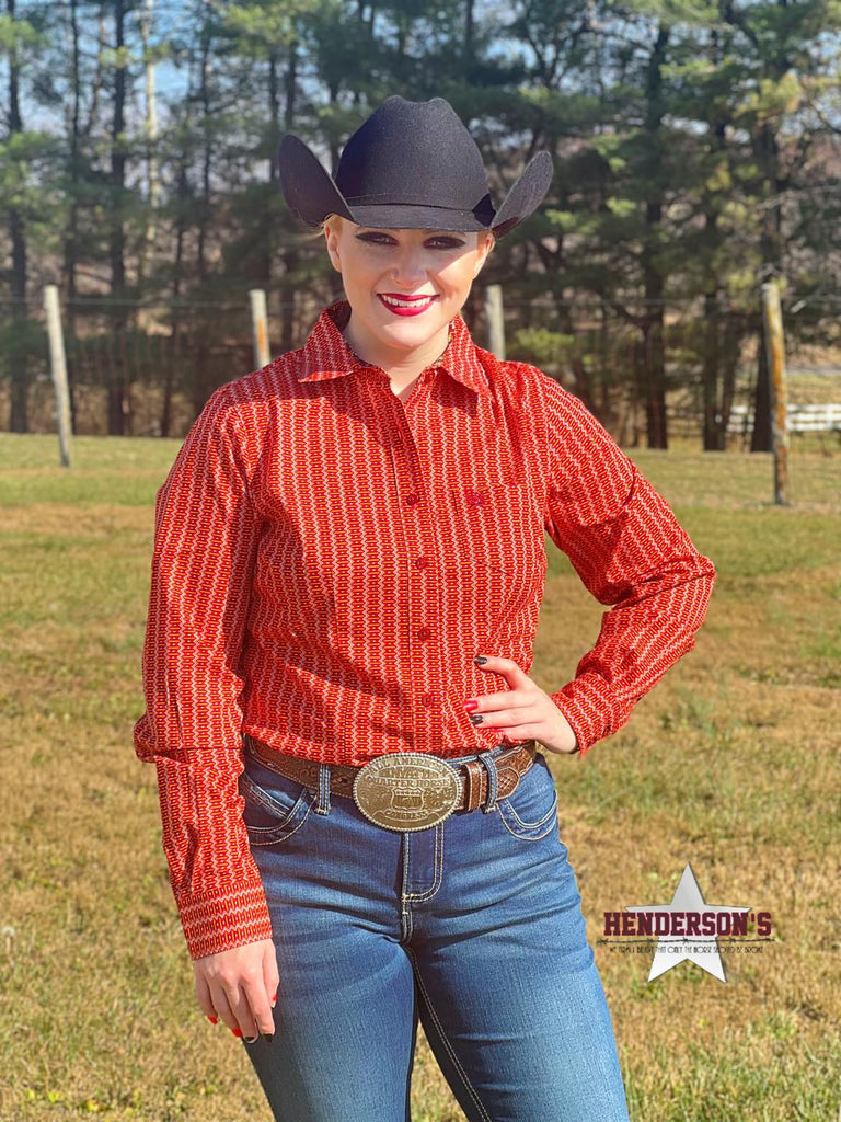 Ladies Cinch ~ Orange - Henderson's Western Store