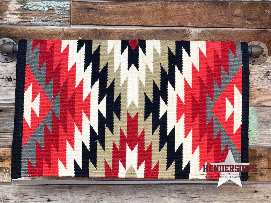 Ranch Pad ~ Aztec ~ Coral - Henderson's Western Store