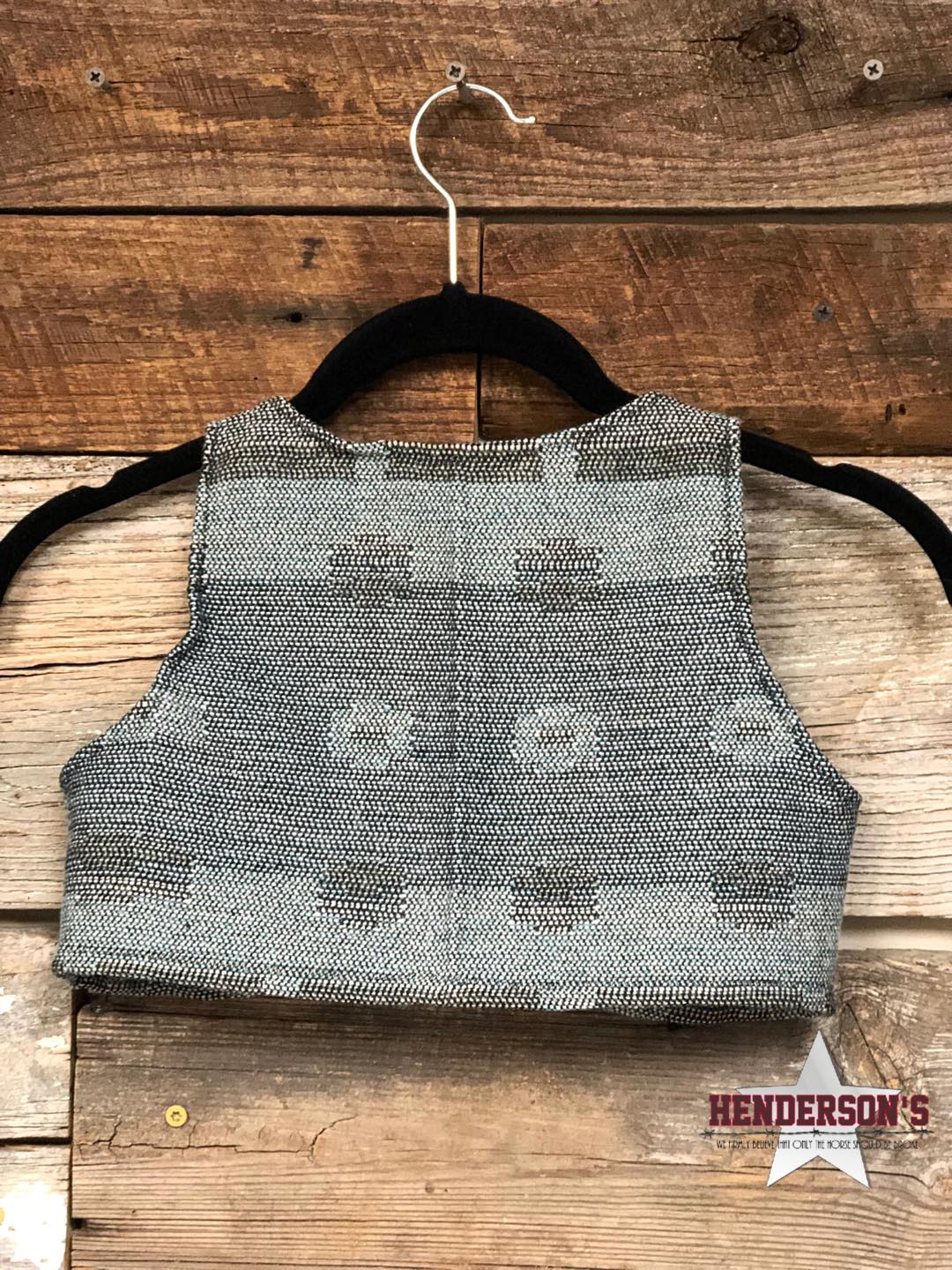 Wool Youth "Mini"  Bolero ~ Denim Blue - Henderson's Western Store