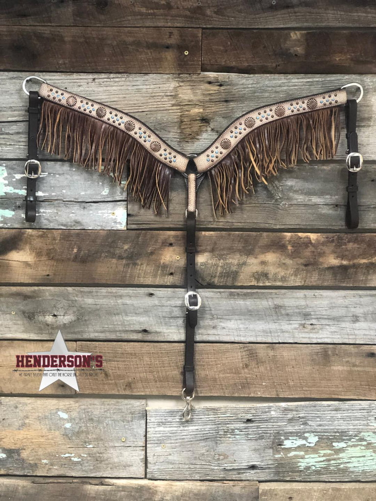 Desert Racer ~ Breast Collar W/Fringe breastcollar reinsman   