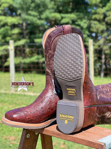 Load image into Gallery viewer, Men&#39;s Dan Post Full Quill Ostrich Boots - Henderson&#39;s Western Store