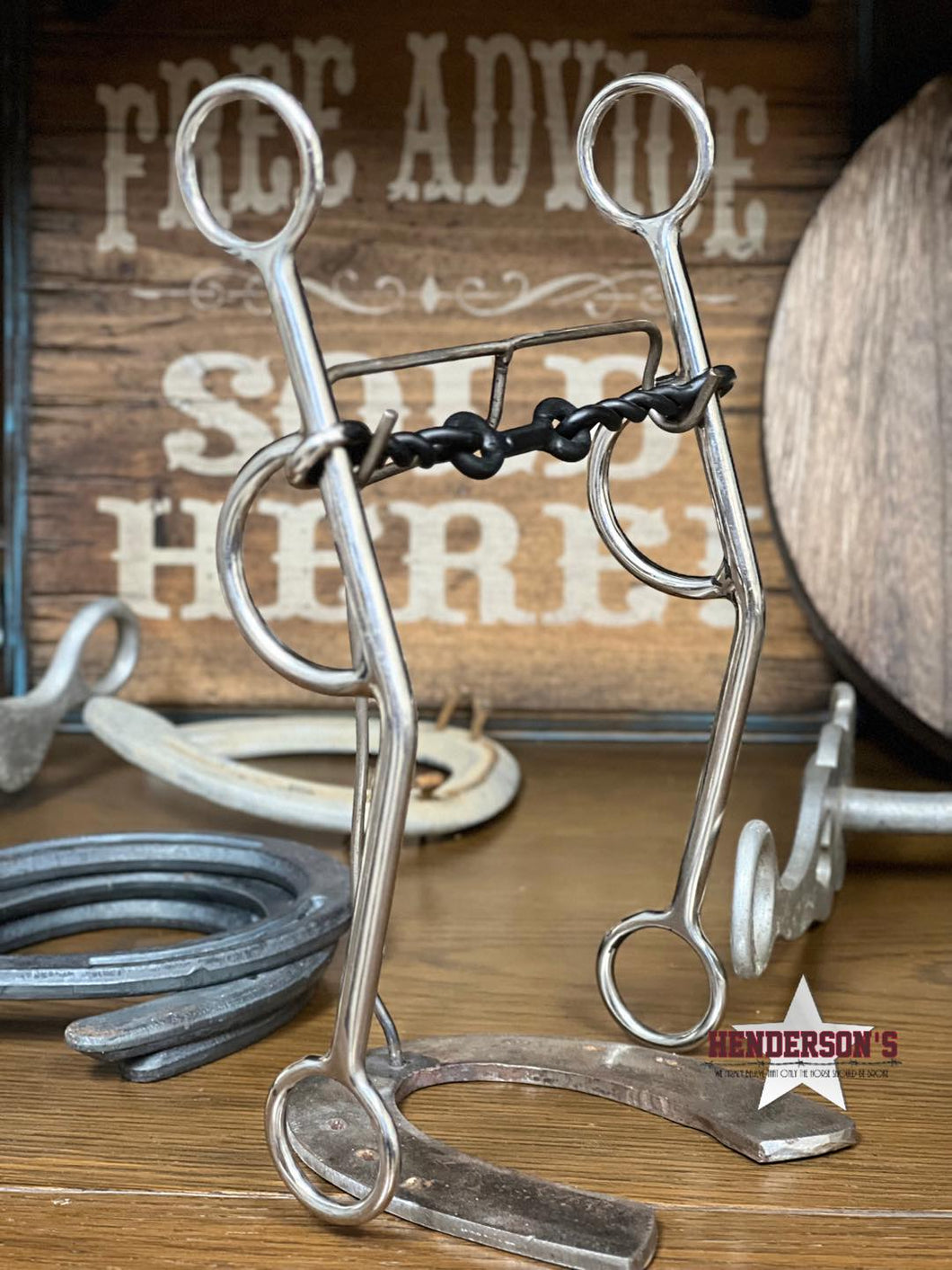 Long Shank Gag Bit - Henderson's Western Store