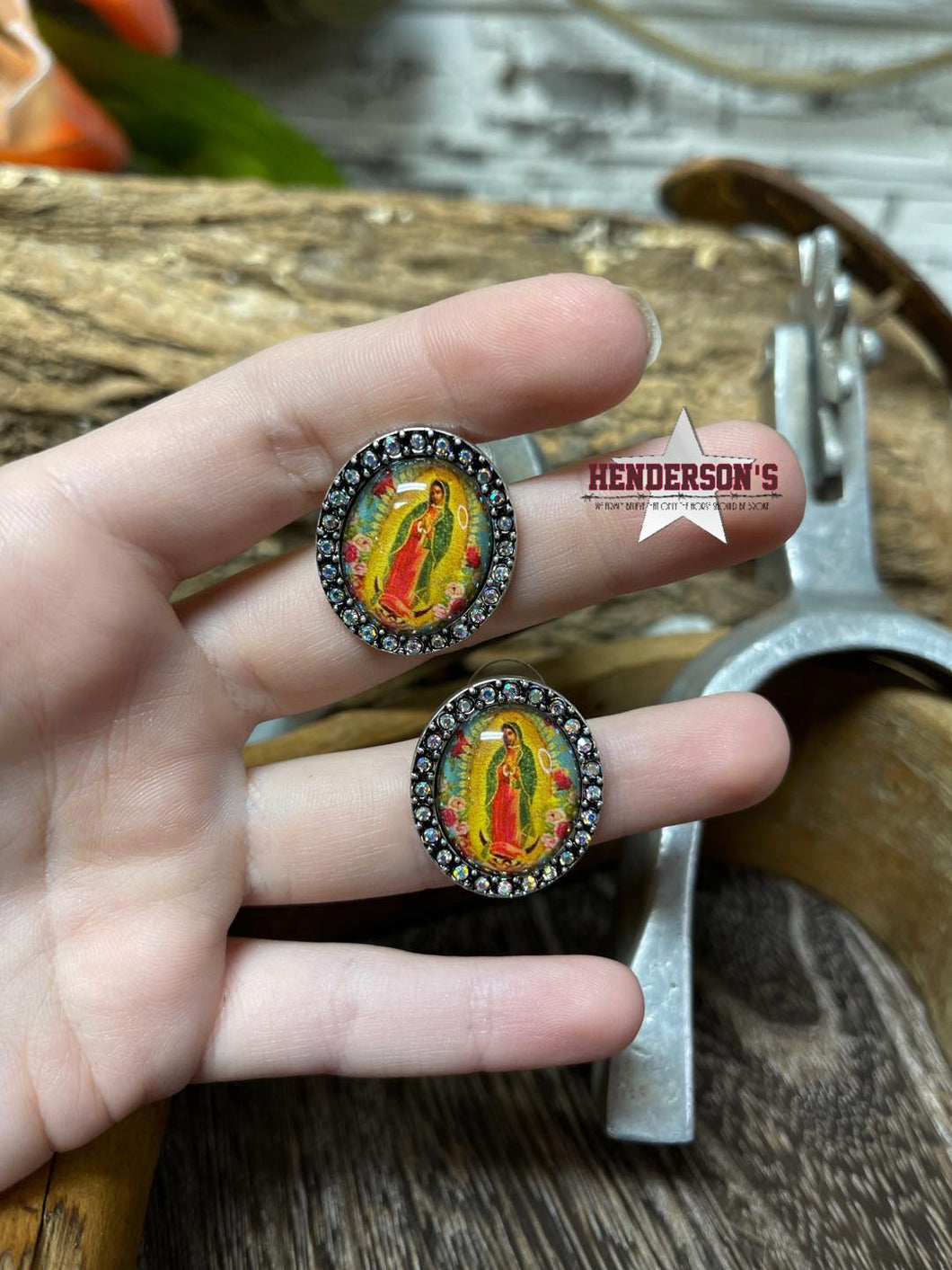 Lady Guadalupe Earrings - Henderson's Western Store