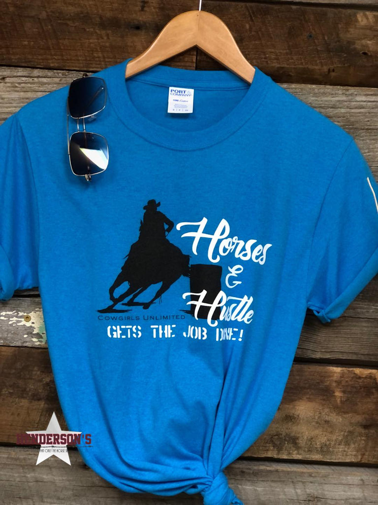 Horses & Hustle Tee woman top Moss Brothers   