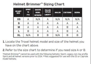 Load image into Gallery viewer, Helmet Brimmer Helmets Troxel   