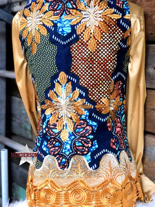 Load image into Gallery viewer, Mary Be Golden Show Vest Vest Cowgirl Junk   