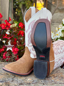 Load image into Gallery viewer, Mesquite White Boot - Henderson&#39;s Western Store