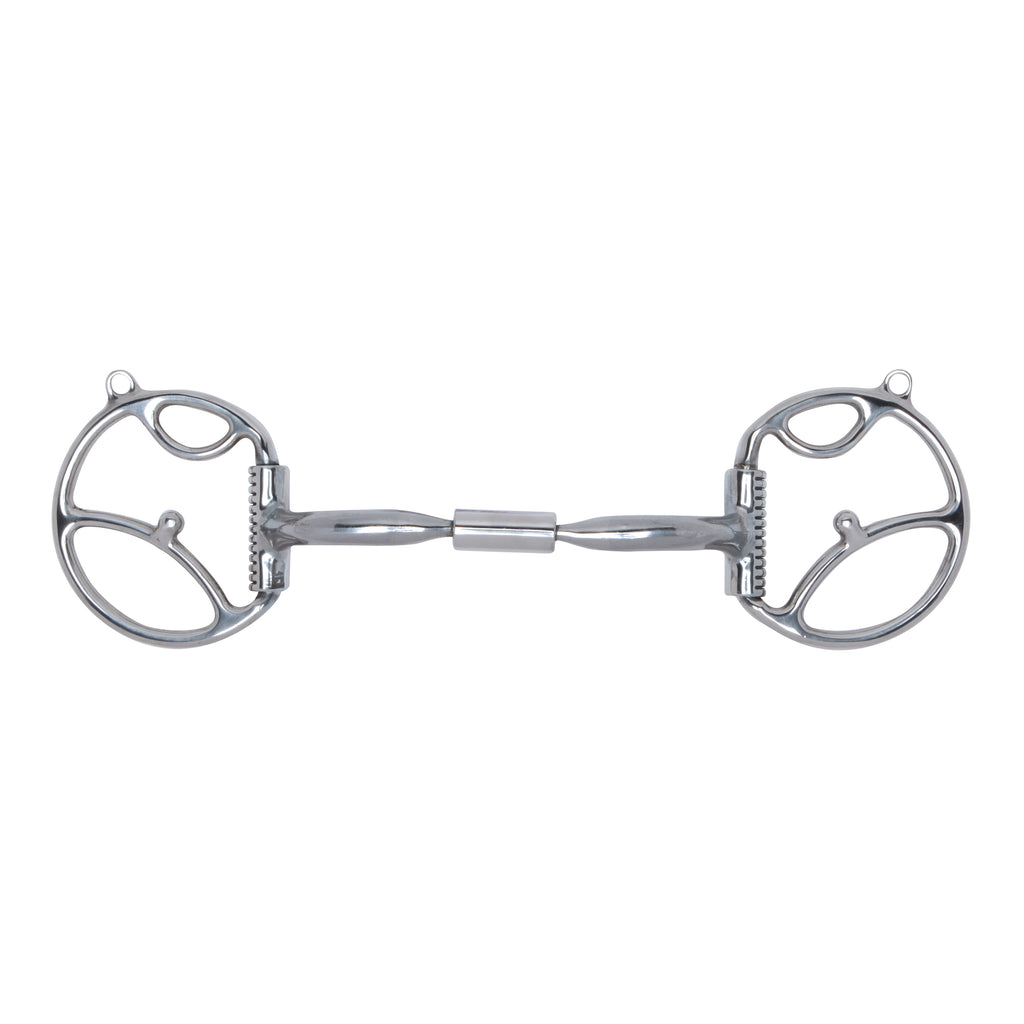 Myler Dee Ring Snaffle Bit W/Hooks~ MB 02 Bits Toklat   