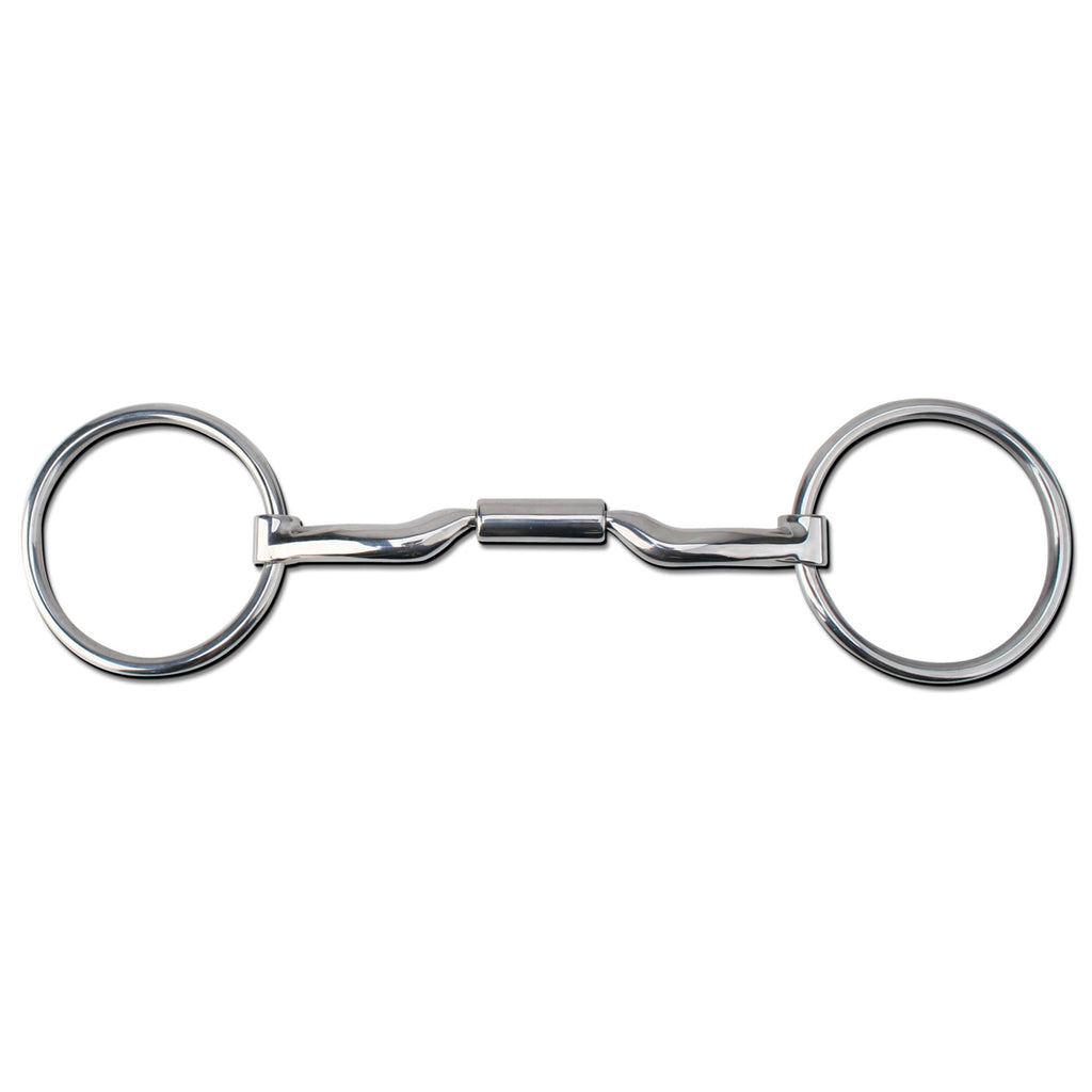 Myler Loose Ring Snaffle Bit ~ 04 5" Bits Paul Taylor Saddle Co   