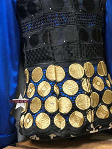 Load image into Gallery viewer, Gold Coin Show Vest Vest Cowgirl Junk Co.   