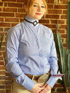 RHC Ladies Hunt Shirt ~ Navy - Henderson's Western Store
