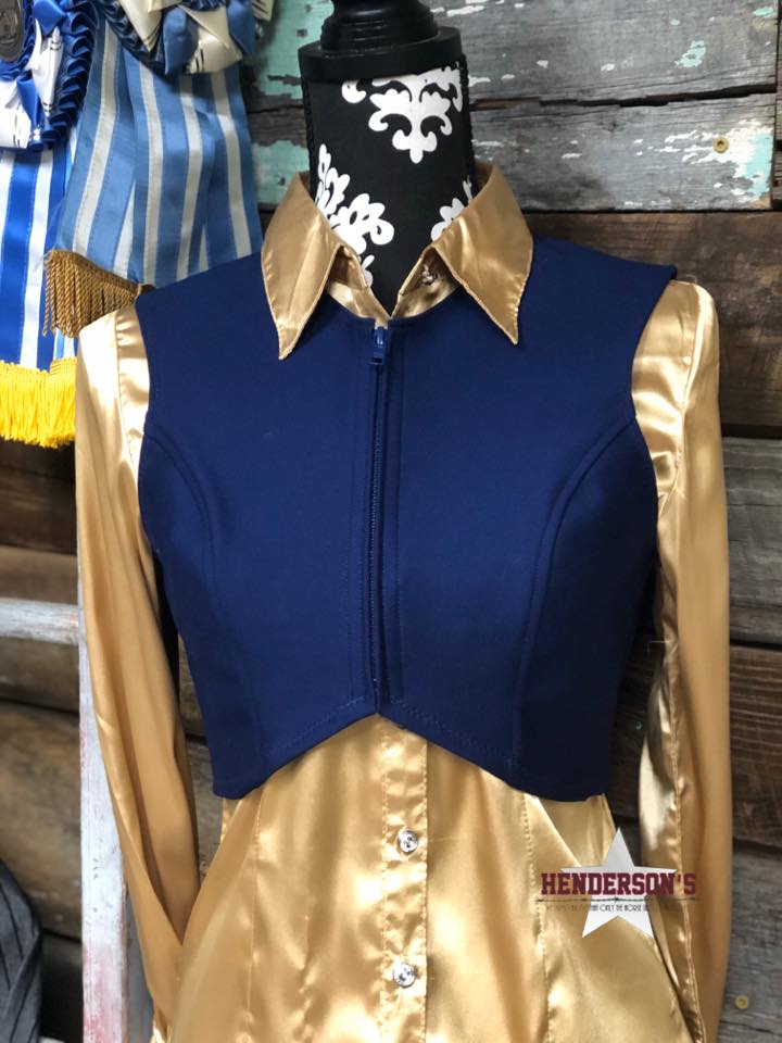 DIY Ultimate Bolero ~ Navy Vest Cowgirl Junk Co.   