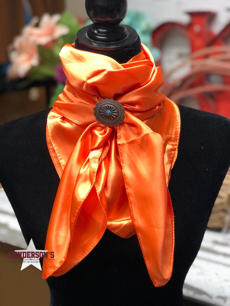 Rodeo Drive Wild Rags/Scarf ~ Orange scarfs Rodeo Drive   