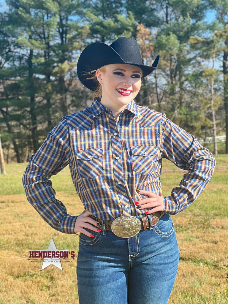 Ladies Royal Woven Plaid - Henderson's Western Store