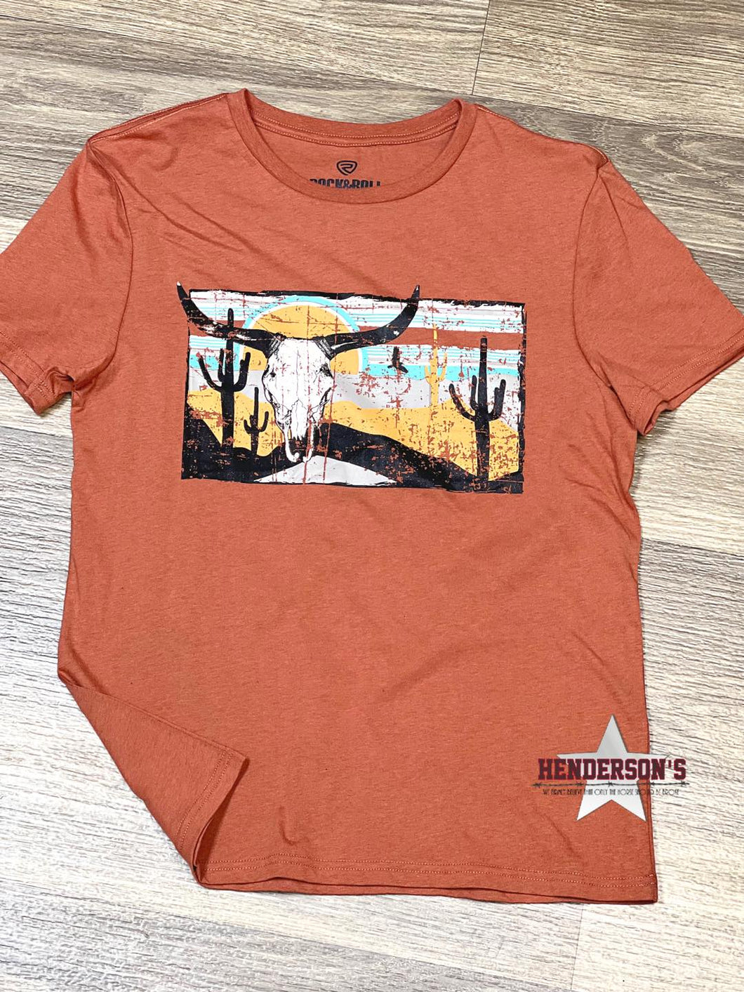 Unisex Dale Brisby Tee ~ Rust - Henderson's Western Store