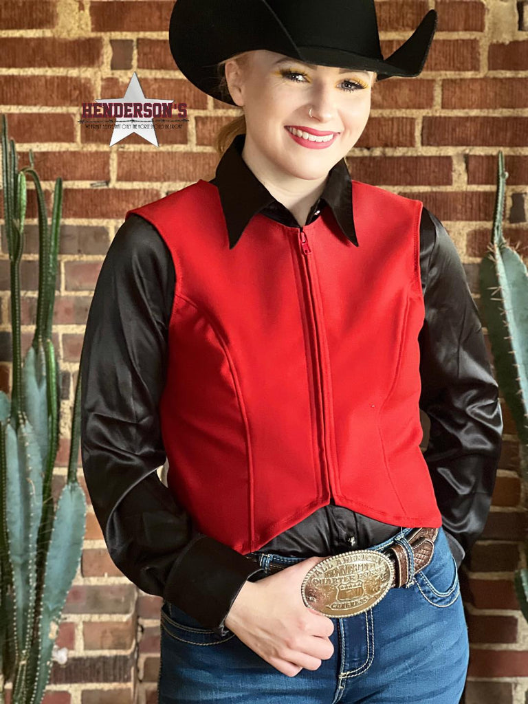 Ultimate DIY Buckle Crop ~ Rusty Red - Henderson's Western Store