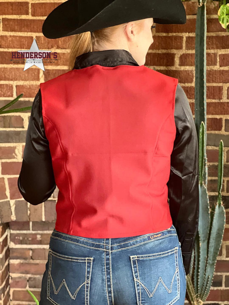 Ultimate DIY Buckle Crop ~ Rusty Red - Henderson's Western Store