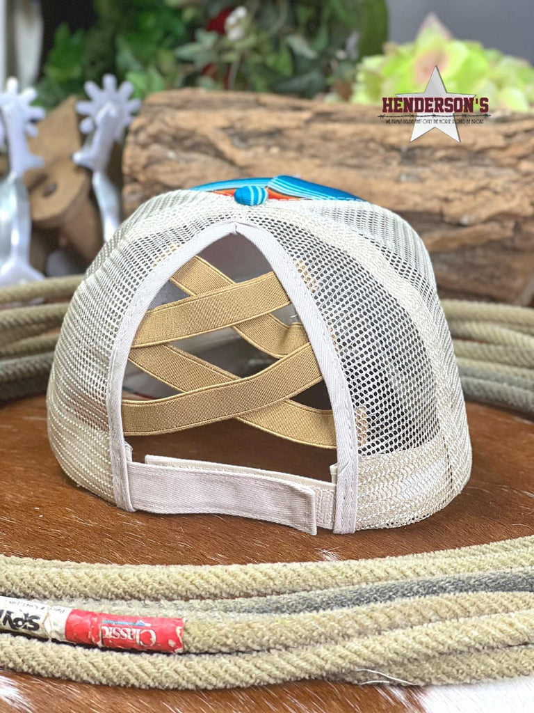 Rodeo Drive Trucker Cap ~ Serape - Henderson's Western Store