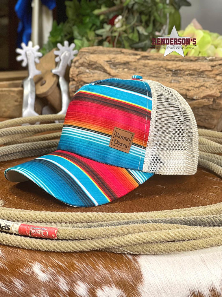 Rodeo Drive Trucker Cap ~ Serape - Henderson's Western Store