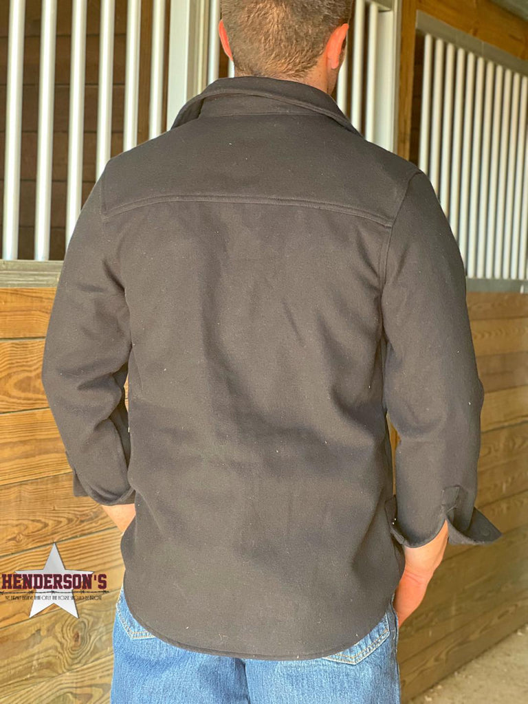 Black Shirt Jacket - Henderson's Western Store