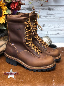 Load image into Gallery viewer, Silverado Logger Boots - Made In USA Men&#39;s Boots Abilene Boot Co   