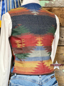 Load image into Gallery viewer, Wool Buckle Crop ~ Southwest - Henderson&#39;s Western Store