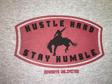 Kid's Hustle Hard Tee children's shirt Henderson's Western Store   