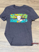 Steerhead Graphic Tee ~ Charcoal - Henderson's Western Store