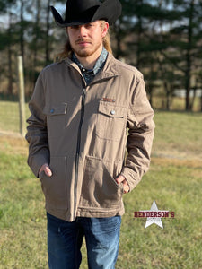 Load image into Gallery viewer, Men&#39;s Cinch Canvas Jacket ~ Stone - Henderson&#39;s Western Store