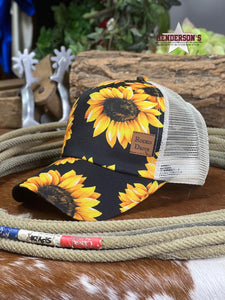 Load image into Gallery viewer, Rodeo Drive Trucker Cap ~ Sunflower - Henderson&#39;s Western Store
