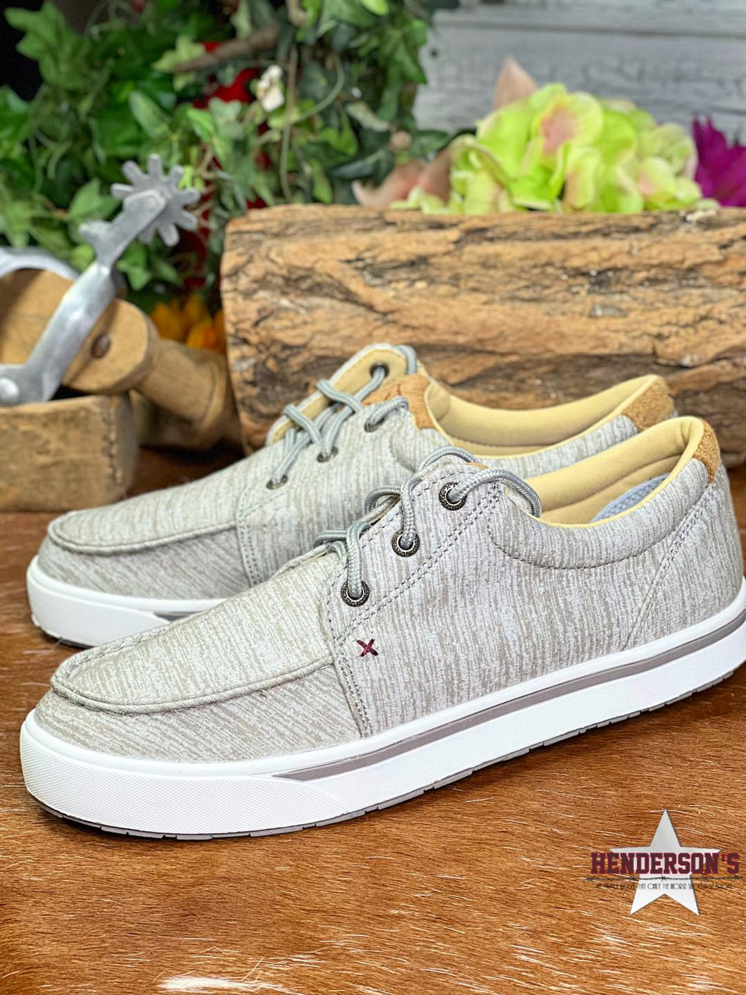 Men's Twisted X Kicks ~ Taupe - Henderson's Western Store