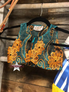 Load image into Gallery viewer, Under The Sea &quot;Mini&quot; Bolero Vest Cowgirl Junk Co.   