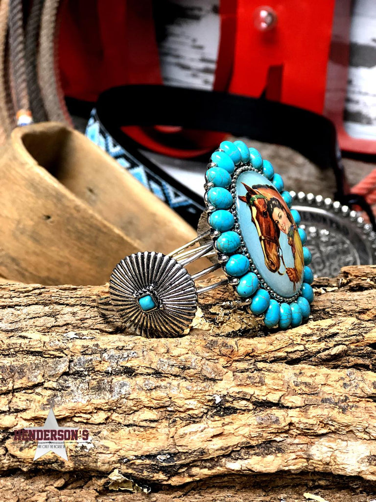 Western Concho Style Bracelet Jewelry Cowgirl Junk Co.   
