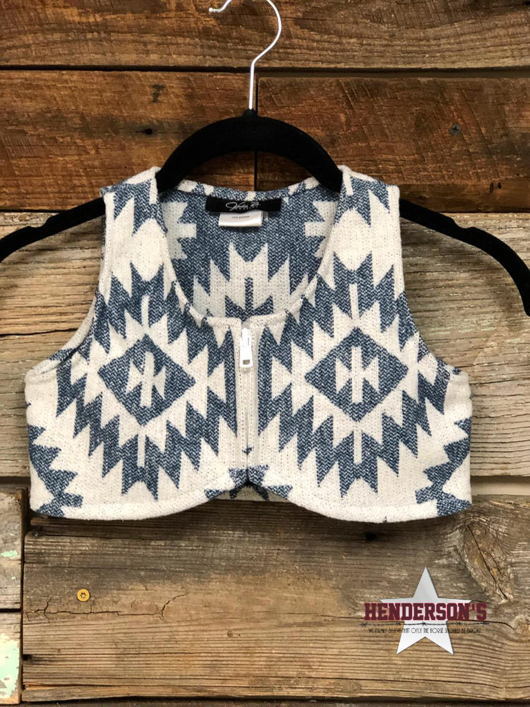 Wool Youth "Mini"  Bolero ~ Blue - Henderson's Western Store